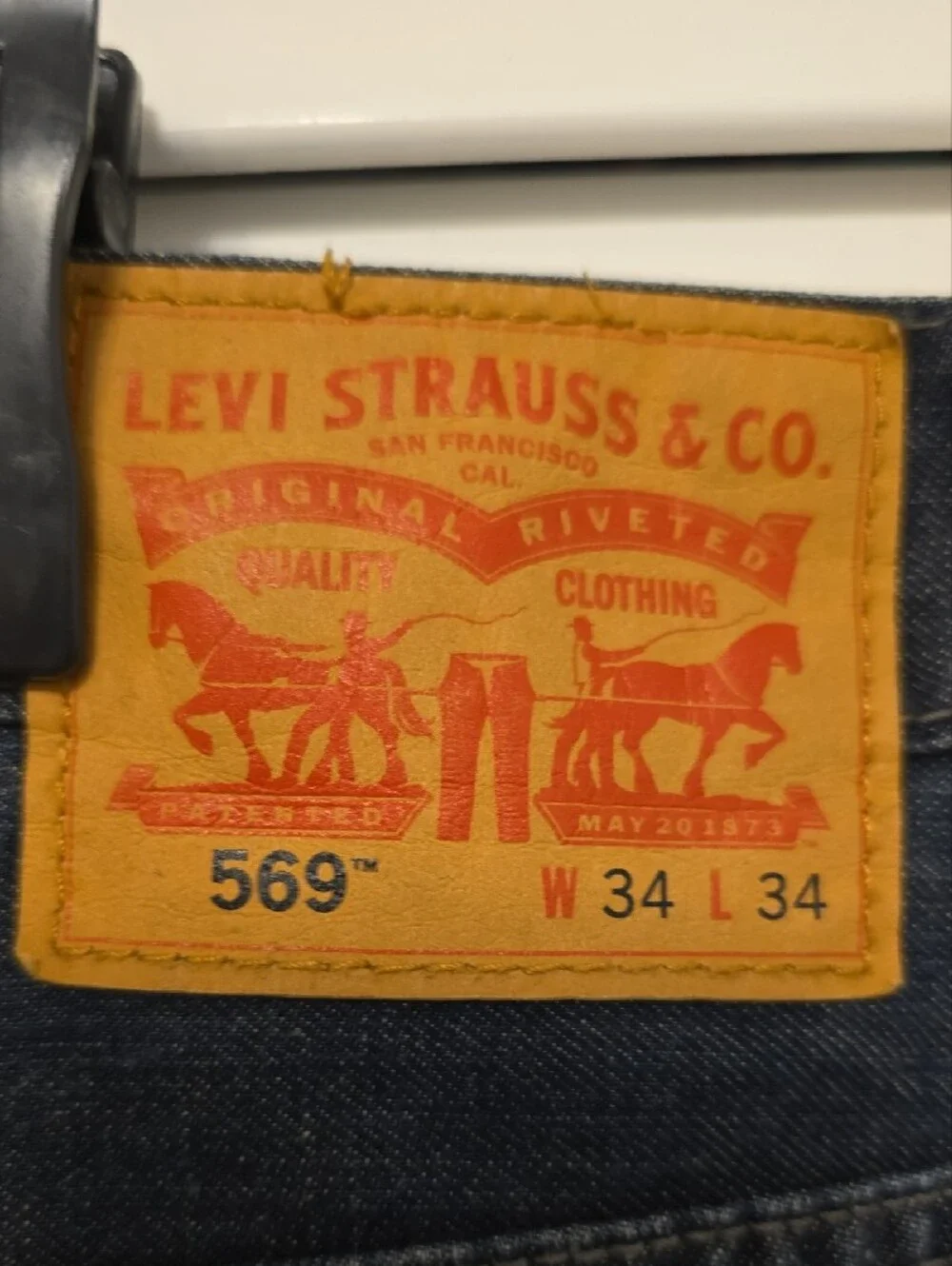 Levi's Men's Indigo Straight-Leg Jeans